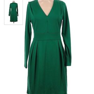 Lands’End Medium Green Dress